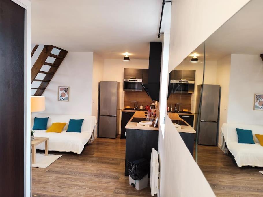 Duplex - Proche Gare & Centre Apartment Compiegne Ngoại thất bức ảnh